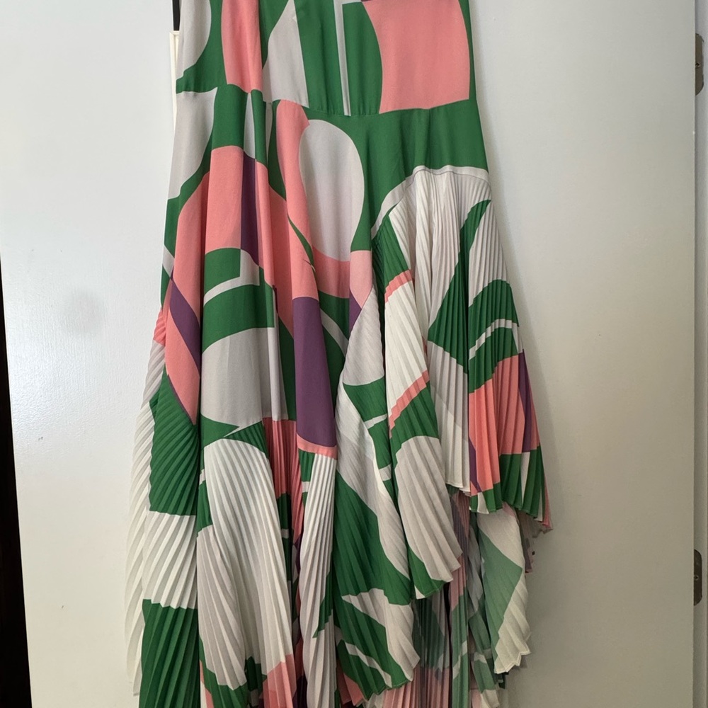 Alexis Vibrant Multicolor A-Line Skirt